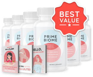 PrimeBiome Bottle Discounted